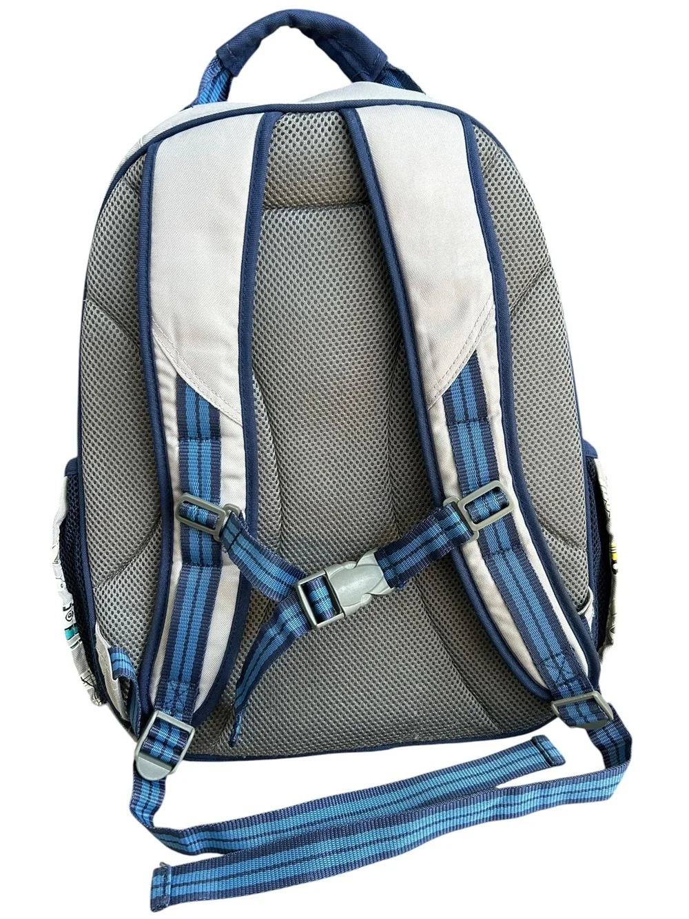Pottery Barn Kids Construction Backpack - Blue, Yellow, Red Mackenzie Gray